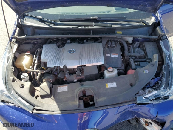 2016 Toyota Prius Four with VIN JTDKARFU0G3504903, listed as a Copart auction lot 47650155 with 100,454 mi miles and Salvage Title. Bid and sale history available at carsss.com. Image 12.