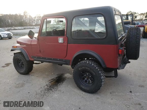 1984 Jeep CJ z VIN 1JCCM87E0ET103859, wystawiony jako Copart lot #87461054 z przebiegiem 183 390 mil mil oraz Szkoda całkowita • Salvage title. Historia ofert i sprzedaży dostępna na DreamBid. Obrazek 2.