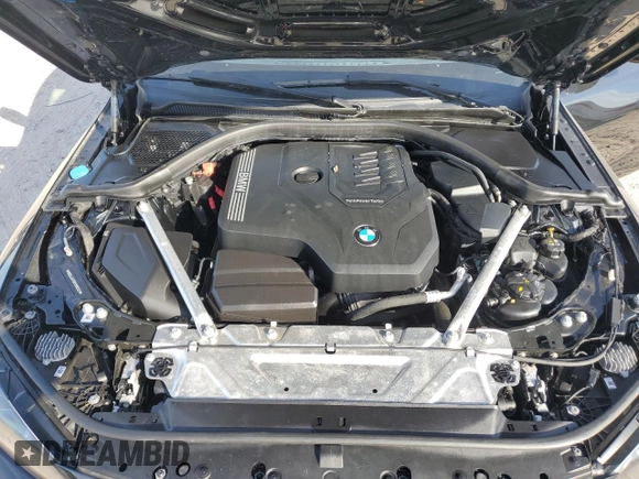 2023 BMW 4 Series 430i xDrive with VIN WBA43AT05PCM18361, listed as a Copart auction lot 80838914 with Not Provided miles and Non Repairable. Bid and sale history available at DreamBid. Image 11.