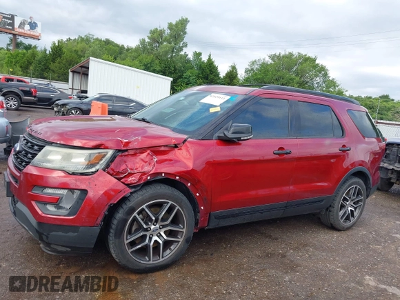 2016 Ford Explorer Sport with VIN 1FM5K8GTXGGC27286, listed as a IAAI auction lot 42529111 with 251,420 mi miles and . Bid and sale history available at DreamBid. Image 14.