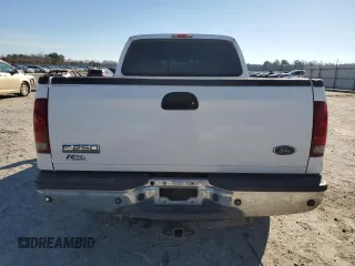 2006 Ford Super Duty F-250 XL with VIN 1FTSW20P16EC00154, listed as a Copart auction lot 39842154 with 213,492 mi miles and Salvage Title. Bid and sale history available at carsss.com. Image 6.