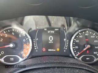 2016 Jeep Renegade Latitude with VIN ZACCJABW0GPD61699, listed as a Copart auction lot 60238644 with 59,545 mi miles and Salvage Title. Bid and sale history available at DreamBid. Image 9.