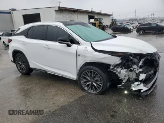 2021 Lexus RX with VIN 2T2YZMDA0MC261123, listed as a Copart auction lot 49236205 with 45,076 mi miles and Salvage Title. Bid and sale history available at carsss.com. Image 4.