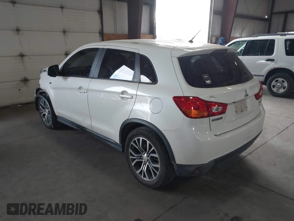 2016 Mitsubishi Outlander Sport 2.4 ES with VIN JA4AR3AW1GZ025018, listed as a IAAI auction lot 41021679 with 55,175 mi miles. Bid and sale history available at carsss.com. Image 3.