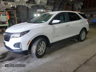 2022 Chevrolet Equinox LT z VIN 3GNAXUEV9NL300665, wystawiony jako Copart lot #56933125 z przebiegiem 30 686 mil mil oraz Szkoda całkowita • Salvage title. Historia ofert i sprzedaży dostępna na DreamBid. Obrazek 1.