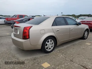 2005 Cadillac CTS with VIN 1G6DP567850223833, listed as a Copart auction lot 74968084 with 122,299 mi miles and Salvage Title. Bid and sale history available at carsss.com. Image 3.