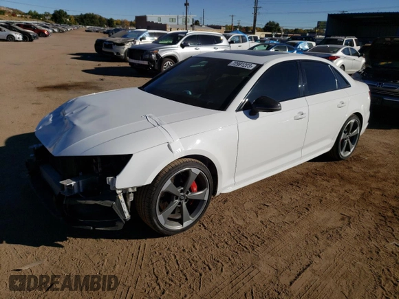 2018 Audi S4 Prestige with VIN WAUC4AF43JA005512, listed as a Copart auction lot 72991223 with 36,049 mi miles. Bid and sale history available at carsss.com. Image 1.