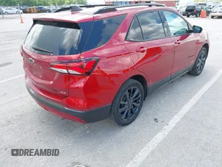 2022 Chevrolet Equinox RS with VIN 3GNAXWEV9NS181906, listed as a IAAI auction lot 42257280 with 44,492 mi miles and . Bid and sale history available at DreamBid. Image 4.