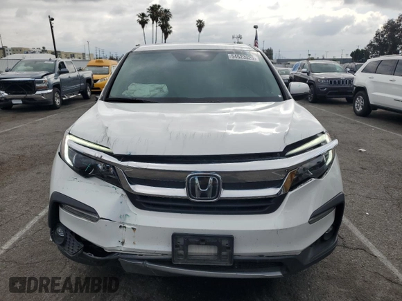 2021 Honda Pilot EX-L z VIN 5FNYF6H50MB036573, wystawiony jako Copart lot #54623025 z przebiegiem 108 967 mil mil oraz Szkoda całkowita • Salvage title. Historia ofert i sprzedaży dostępna na DreamBid. Obrazek 5.