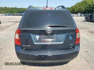 2009 Kia Rondo LX Base with VIN KNAFG528X97230782, listed as a Copart auction lot 70166714 with 204,860 mi miles and Clean Title. Bid and sale history available at carsss.com. Image 6.