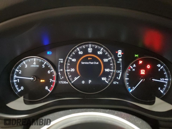 2020 Mazda 3 Preferred with VIN JM1BPBMM3L1172793, listed as a Copart auction lot 56730105 with 17,530 mi miles and Non repairable. Bid and sale history available at DreamBid. Image 9.