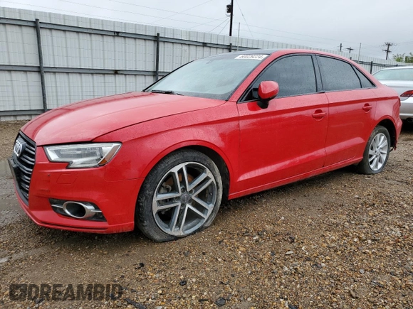 2020 Audi A3 Premium with VIN WAUAUGFF3LA061335, listed as a Copart auction lot 60029224 with 55,024 mi miles and Salvage Title. Bid and sale history available at DreamBid. Image 1.