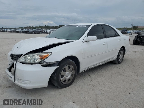 2004 Toyota Camry LE with VIN 4T1BE32K14U285392, listed as a Copart auction lot 48312415 with 121,629 mi miles and Salvage Title. Bid and sale history available at DreamBid. Image 1.