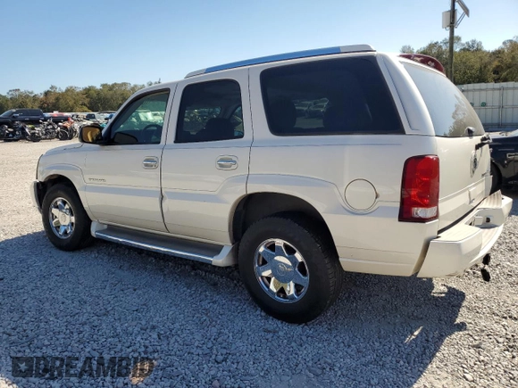 2005 Cadillac Escalade with VIN 1GYEC63N95R270512, listed as a Copart auction lot 77233714 with 120,722 mi miles and Salvage title. Bid and sale history available at DreamBid. Image 2.