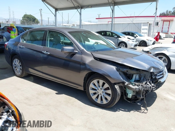 2013 Honda Accord Touring with VIN 1HGCR3F97DA046789, listed as a IAAI auction lot 42321930 with 185,784 mi miles and . Bid and sale history available at DreamBid. Image 1.