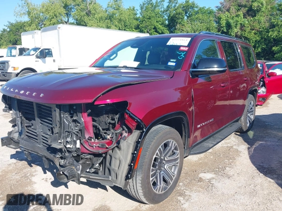 2024 Jeep Wagoneer Series II with VIN 1C4SJUBP2RS177139, listed as a IAAI auction lot 42224164 with 31,229 mi miles and . Bid and sale history available at DreamBid. Image 17.