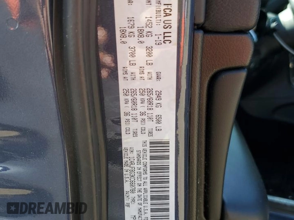2019 Jeep Grand Cherokee Limited с VIN 1C4RJFBG3KC660780, выставлен на аукционе Copart как лот 60020255 с пробегом 101 828 миль миль и Списание • Salvage title. История ставок и продаж доступна на DreamBid. Изображение 14.