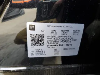 2024 Chevrolet Traverse FWD LS with VIN 1GNEREKS6RJ151219, listed as a Copart auction lot 80393454 with 1,786 mi miles and Salvage Title. Bid and sale history available at carsss.com. Image 15.