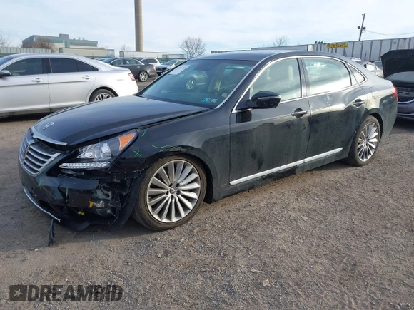 2014 Hyundai Equus Ultimate z VIN KMHGH4JH4EU083592, wystawiony jako IAAI lot #41651107 z przebiegiem 48 252 mil mil oraz . Historia ofert i sprzedaży dostępna na DreamBid. Obrazek 16.