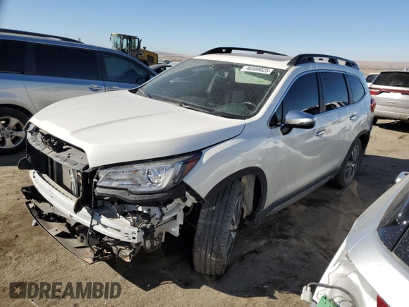 2021 Subaru Ascent Touring with VIN 4S4WMARD7M3412992, listed as a Copart auction lot 46589025 with 34,804 mi miles and Salvage Title. Bid and sale history available at carsss.com. Image 1.