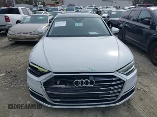 2019 Audi A8 L with VIN WAU8DAF83KN007358, listed as a IAAI auction lot 41540352 with 77,203 mi miles. Bid and sale history available at carsss.com. Image 6.