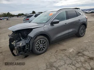 2022 Ford Escape Titanium Plug-In Hybrid with VIN 1FMCU0LZ9NUA41010, listed as a Copart auction lot 52054455 with 45,323 mi miles and Salvage title. Bid and sale history available at DreamBid. Image 1.