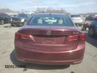 2015 Acura TLX V6 with VIN 19UUB2F37FA020307, listed as a Copart auction lot 48229895 with 69,128 mi miles and Salvage Title. Bid and sale history available at carsss.com. Image 6.
