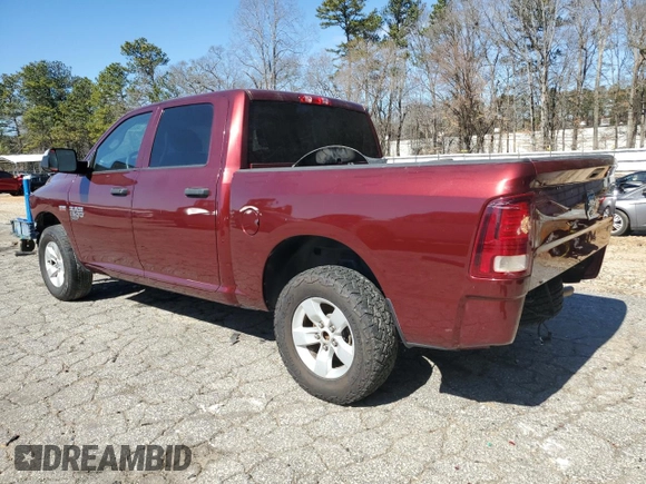 2020 Ram 1500 Classic Tradesman with VIN 3C6RR6KT7LG152176, listed as a Copart auction lot 46330695 with 0 mi miles and Clean Title. Bid and sale history available at carsss.com. Image 2.