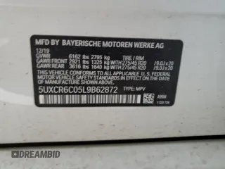 2020 BMW X5 xDrive40i z VIN 5UXCR6C05L9B62872, wystawiony jako Copart lot #47606985 z przebiegiem 85 791 mil mil oraz Szkoda całkowita • Salvage title. Historia ofert i sprzedaży dostępna na DreamBid. Obrazek 13.