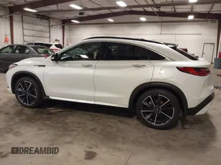 2023 Infiniti QX55 Essential with VIN 3PCAJ5KR3PF121093, listed as a IAAI auction lot 42286924 with 26,165 mi miles and . Bid and sale history available at DreamBid. Image 14.