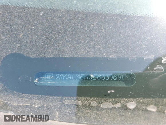 2014 GMC Terrain SLE with VIN 2GKALMEK3E6339691, listed as a Copart auction lot 52330695 with 132,459 mi miles and Salvage Title. Bid and sale history available at DreamBid. Image 13.