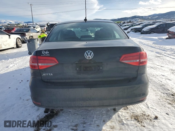 2015 Volkswagen Jetta Sedan 2.0L S with VIN 3VW2K7AJ7FM210276, listed as a Copart auction lot 46158765 with 95,139 mi miles and Salvage Title. Bid and sale history available at carsss.com. Image 6.