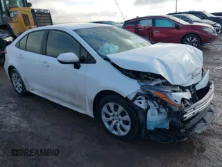 2022 Toyota Corolla LE with VIN JTDEPMAE2N3020162, listed as a IAAI auction lot 41146438 with 71,265 mi miles and . Bid and sale history available at DreamBid. Image 1.
