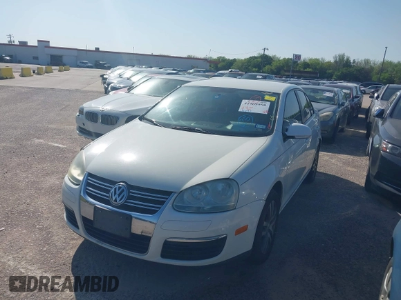 2008 Volkswagen Jetta Sedan S with VIN 3VWJM71K78M180956, listed as a IAAI auction lot 41969958 with 1 mi miles. Bid and sale history available at carsss.com. Image 2.