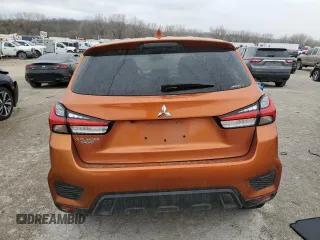 2020 Mitsubishi Outlander ES with VIN JA4AR3AU8LU023191, listed as a Copart auction lot 49803675 with Not provided miles and Salvage title. Bid and sale history available at DreamBid. Image 6.
