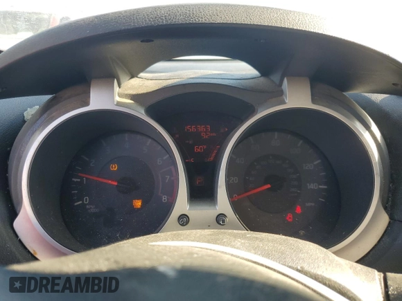 2011 Nissan Juke SV with VIN JN8AF5MR2BT014772, listed as a Copart auction lot 82375844 with 156,363 mi miles and Salvage Title. Bid and sale history available at carsss.com. Image 9.