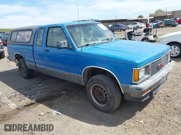 1992 GMC Sonoma with VIN 1GTDT19Z8N8524005, listed as a IAAI auction lot 42007337 with 216,704 mi miles and . Bid and sale history available at DreamBid. Image 1.