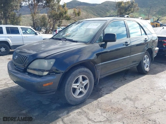 2000 Lexus RX 300 with VIN JT6HF10U9Y0162237, listed as a IAAI auction lot 41741505 with 211,527 mi miles. Bid and sale history available at carsss.com. Image 2.