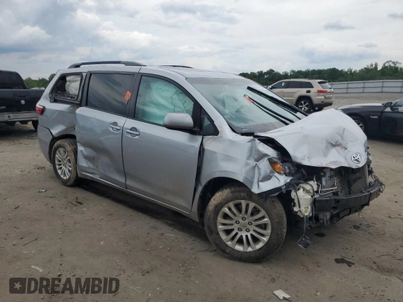 2015 Toyota Sienna XLE с VIN 5TDYK3DC1FS541180, выставлен на аукционе Copart как лот 59078585 с пробегом 94 014 миль миль и Списание • Salvage title. История ставок и продаж доступна на DreamBid. Изображение 4.