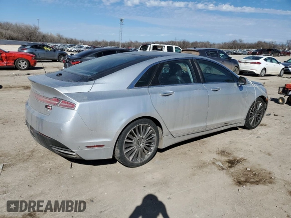 2013 Lincoln MKZ with VIN 3LN6L2JK2DR821552, listed as a Copart auction lot 46279785 with 142,923 mi miles and Salvage Title. Bid and sale history available at DreamBid. Image 3.