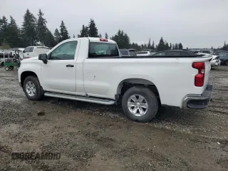 2023 Chevrolet Silverado 1500 Work Truck with VIN 3GCNAAED7PG301679, listed as a Copart auction lot 46374295 with 7,856 mi miles and Clean Title. Bid and sale history available at carsss.com. Image 2.