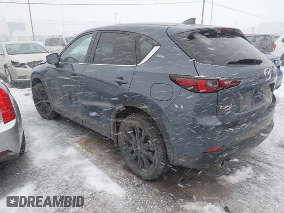 2024 Mazda CX-5 2.5 S Carbon Edition with VIN JM3KFBCL1R0447627, listed as a IAAI auction lot 41491244 with 7,208 mi miles. Bid and sale history available at carsss.com. Image 3.