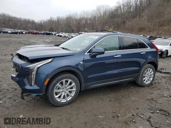 2020 Cadillac XT4 AWD Luxury with VIN 1GYFZBR49LF127035, listed as a Copart auction lot 48824564 with Not Provided miles and . Bid and sale history available at carsss.com. Image 1.