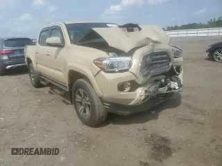 2017 Toyota Tacoma SR5 with VIN 3TMCZ5AN6HM094033, listed as a Copart auction lot 60433505 with 87,708 mi miles and Salvage title. Bid and sale history available at DreamBid. Image 13.