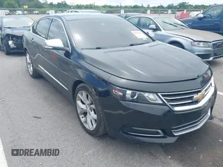 2017 Chevrolet Impala Premier with VIN 1G1145S35HU188539, listed as a IAAI auction lot 39875841 with 101,036 mi miles and . Bid and sale history available at DreamBid. Image 1.