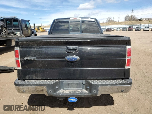 2012 Ford F-150 XL with VIN 1FTFW1ET5CFB35381, listed as a Copart auction lot 49146175 with 117,066 mi miles and Salvage Title. Bid and sale history available at carsss.com. Image 6.