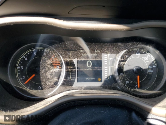 2018 Jeep Cherokee Latitude Tech Connect with VIN 1C4PJMCX4JD527240, listed as a Copart auction lot 87958785 with 94,384 mi miles and Salvage title. Bid and sale history available at DreamBid. Image 9.