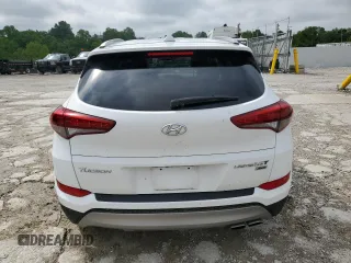 2017 Hyundai Tucson Limited z VIN KM8J3CA20HU539022, wystawiony jako Copart lot #58570965 z przebiegiem 34 098 mil mil oraz Szkoda całkowita • Salvage title. Historia ofert i sprzedaży dostępna na DreamBid. Obrazek 6.