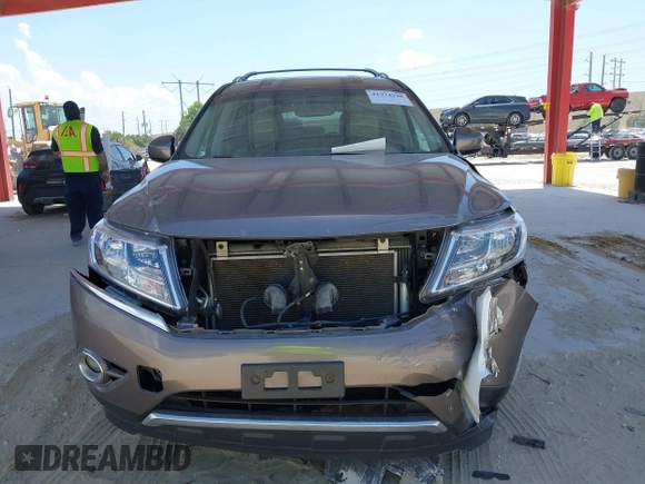 2013 Nissan Pathfinder SL with VIN 5N1AR2MM8DC632098, listed as a IAAI auction lot 41974948 with 145,741 mi miles and . Bid and sale history available at DreamBid. Image 6.