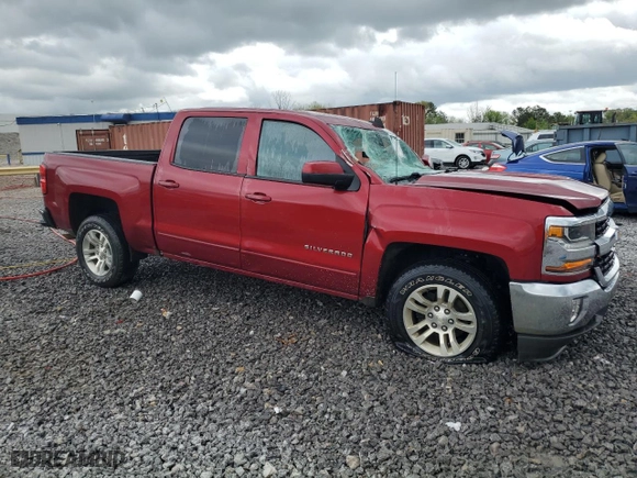 2018 Chevrolet Silverado 1500 LT with VIN 3GCPCREC2JG581866, listed as a Copart auction lot 50243405 with 52,050 mi miles and Salvage Title. Bid and sale history available at carsss.com. Image 4.
